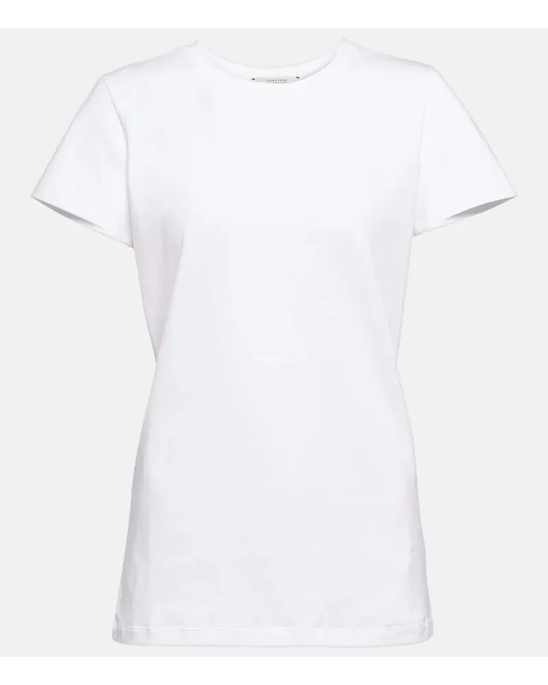 Dorothee Schumacher T-shirt in misto cotone Bianco