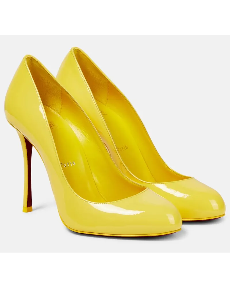 Christian Louboutin Pumps Dolly in vernice Giallo