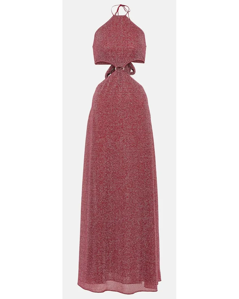 Oséree OsÃ©ree Abito lungo LumiÃ¨re O-Gem con cut-out Rosa