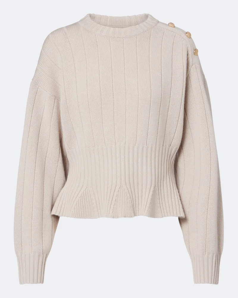 Jardin des Orangers Pullover in lana vergine e cashmere Grigio