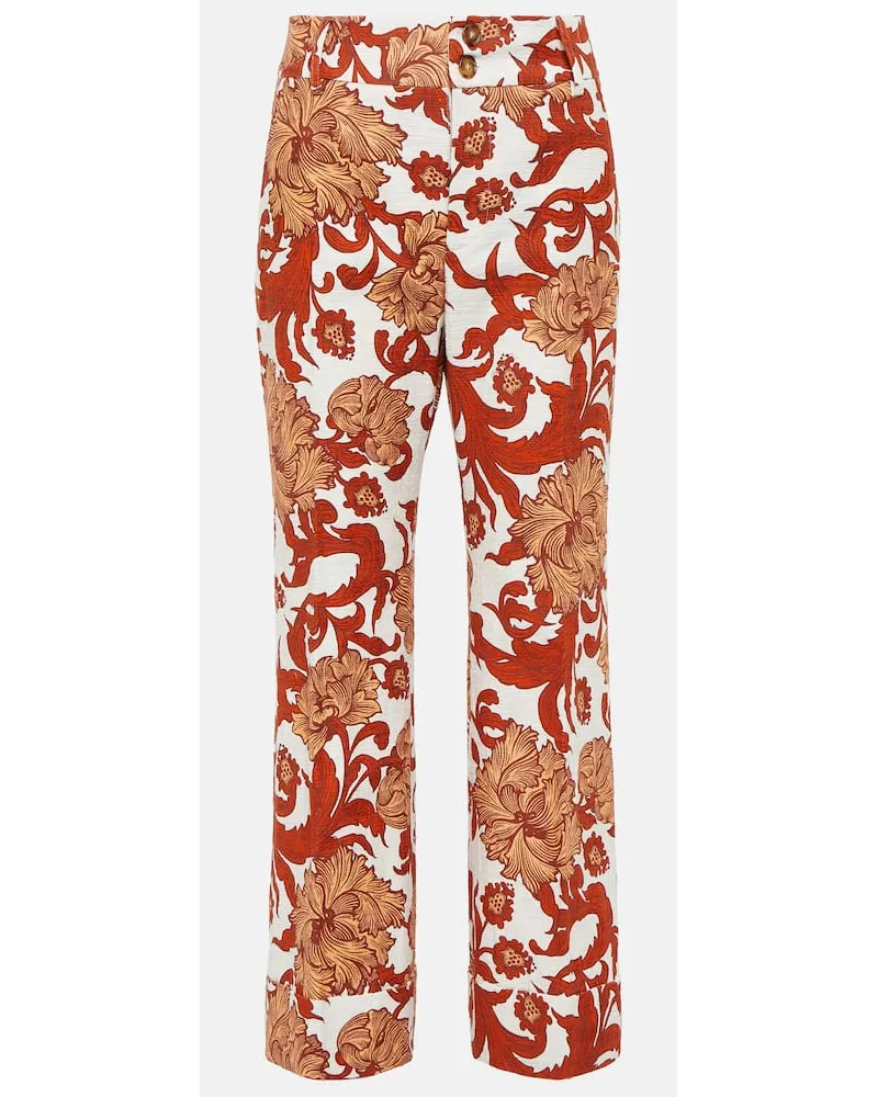 La DoubleJ Pantaloni regular Hendirx in cotone Multicolore
