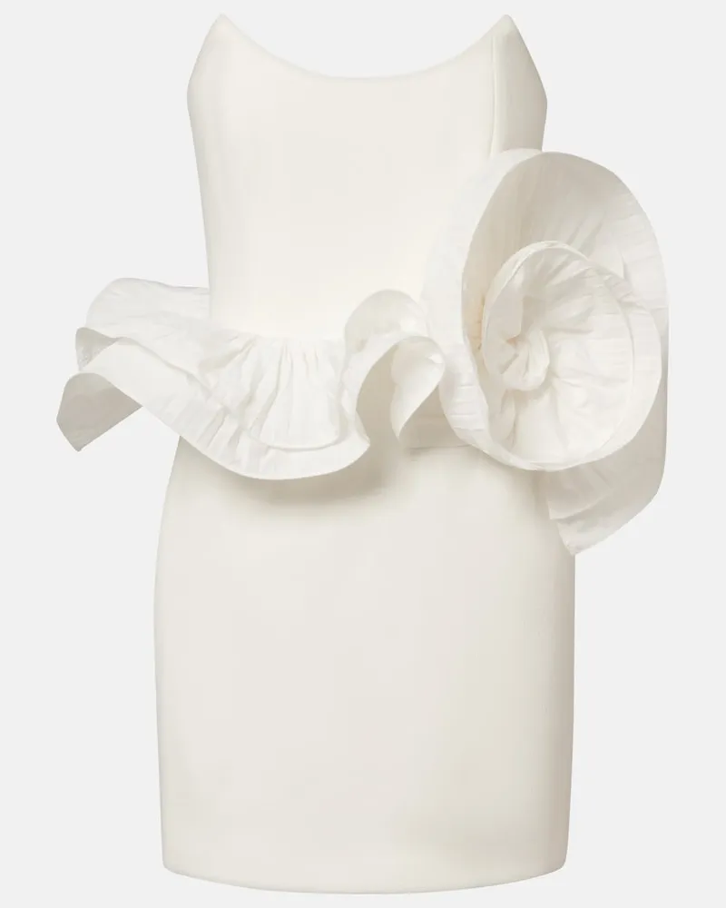 Rebecca Vallance Sposa â Abito bustier Ozias con volant Bianco