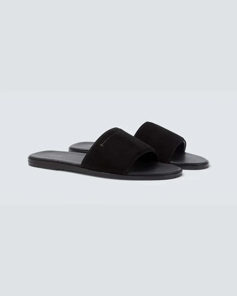 Tom Ford Sandali in suede Nero