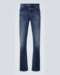 Ermenegildo Zegna Jeans skinny a vita media Blu