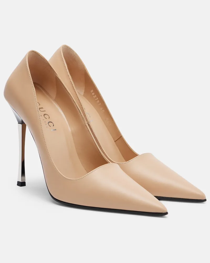 Gucci Pumps Bombshell in pelle Beige