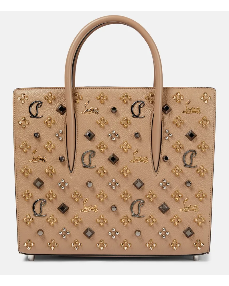 Christian Louboutin Borsa Paloma MediumÂ in pelle Beige