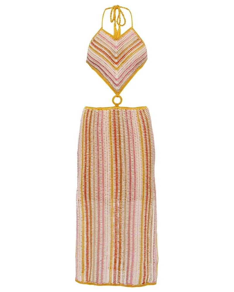 Anna Kosturova Abito Ring in crochet Multicolore