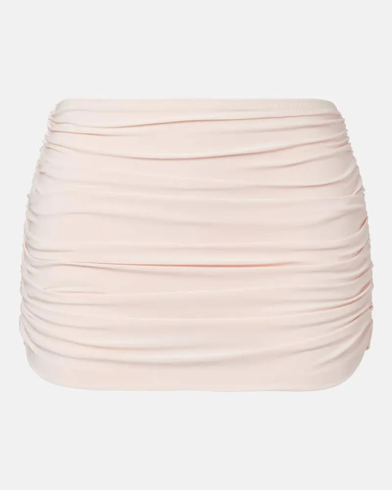 Norma Kamali Slip bikini con ruches Rosa