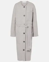 Proenza Schouler White Label - Cardigan Lenora in maglia Grigio