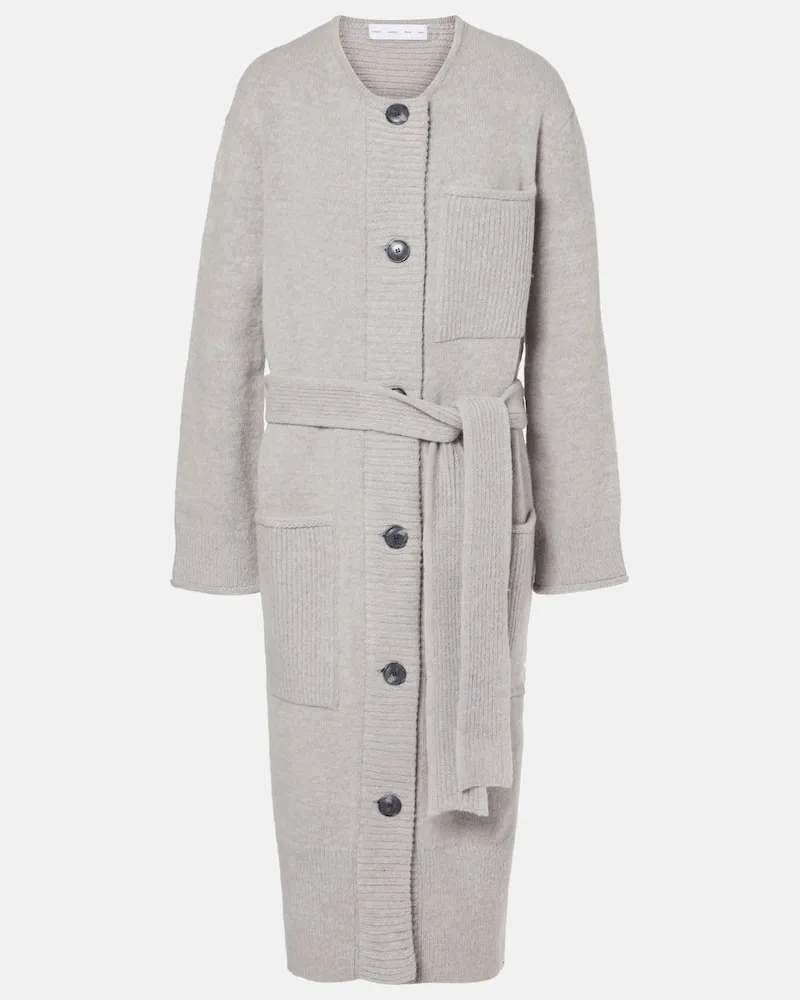 Proenza Schouler White Label - Cardigan Lenora in maglia Grigio