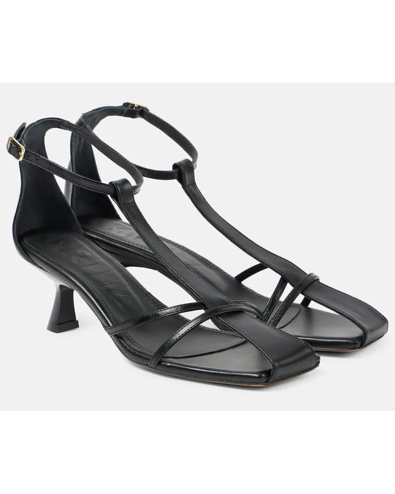 SOULIERS MARTINEZ Sandali Krixia in pelle Nero