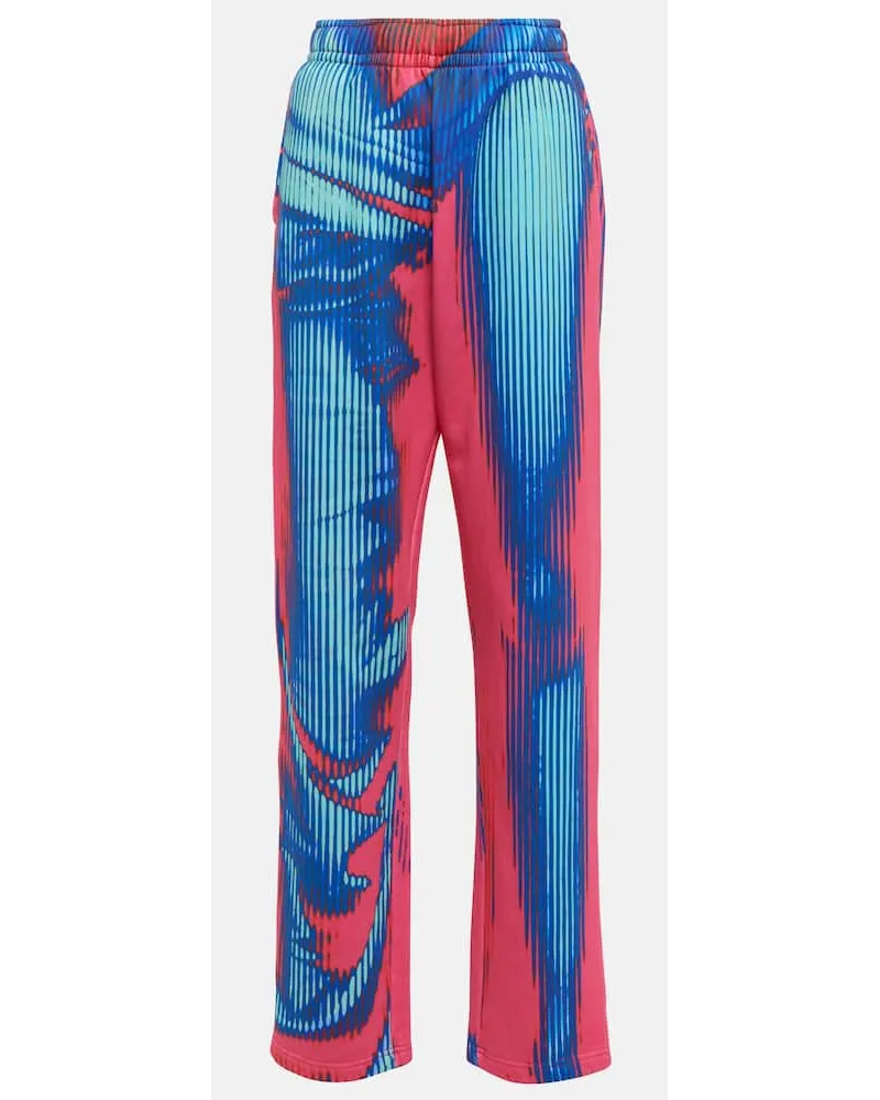 Y/PROJECT x Jean Paul Gaultier - Pantaloni sportivi in jersey di cotone Multicolore