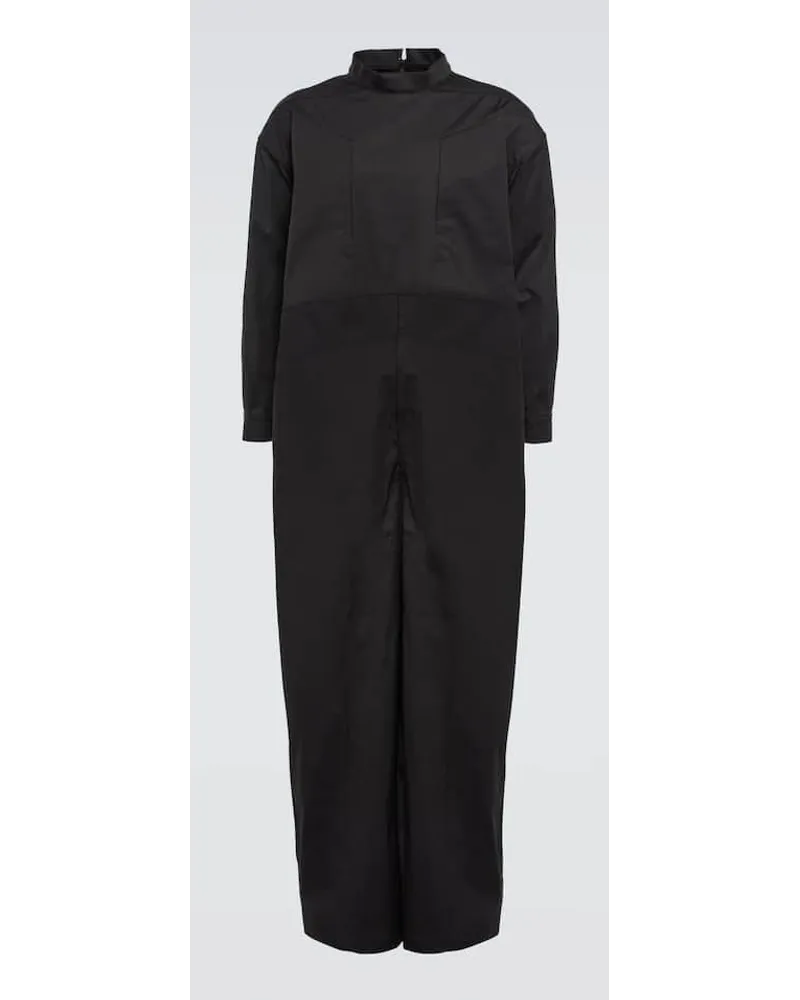 Rick Owens Jumpsuit Tommy in misto cotone Nero