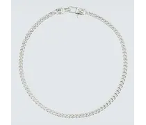 Bracciale Curb in argento sterling
