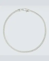 Tom Wood Bracciale Curb M in argento sterling Argento