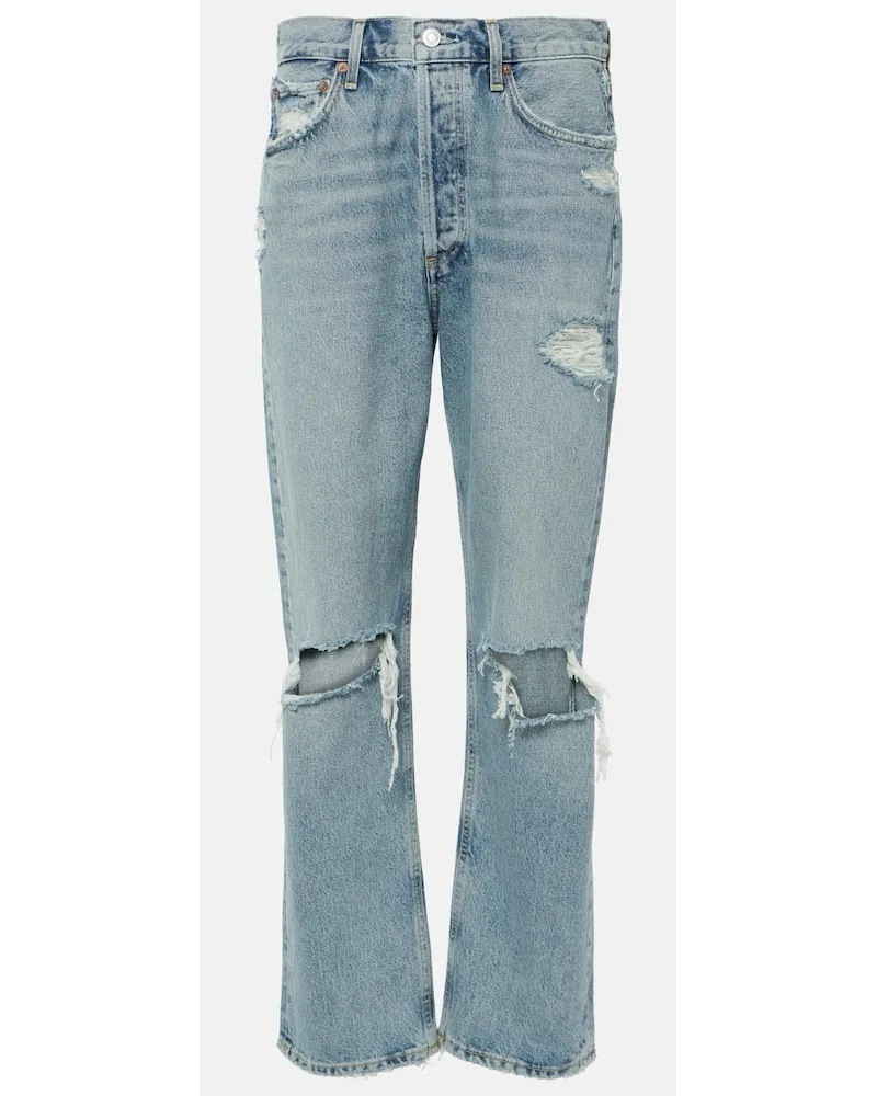 AGOLDE Jeans regular a vita media Blu