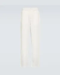 Orlebar Brown Pantaloni Cornell in lino Bianco