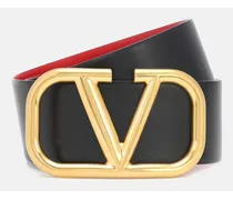 Valentino Garavani Cintura reversibile VLogo Signature 70 in pelle Multicolore