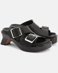 Loewe Sandali Ease in pelle Nero