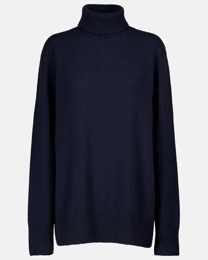 The Row Dolcevita Milina in lana e cashmere Blu