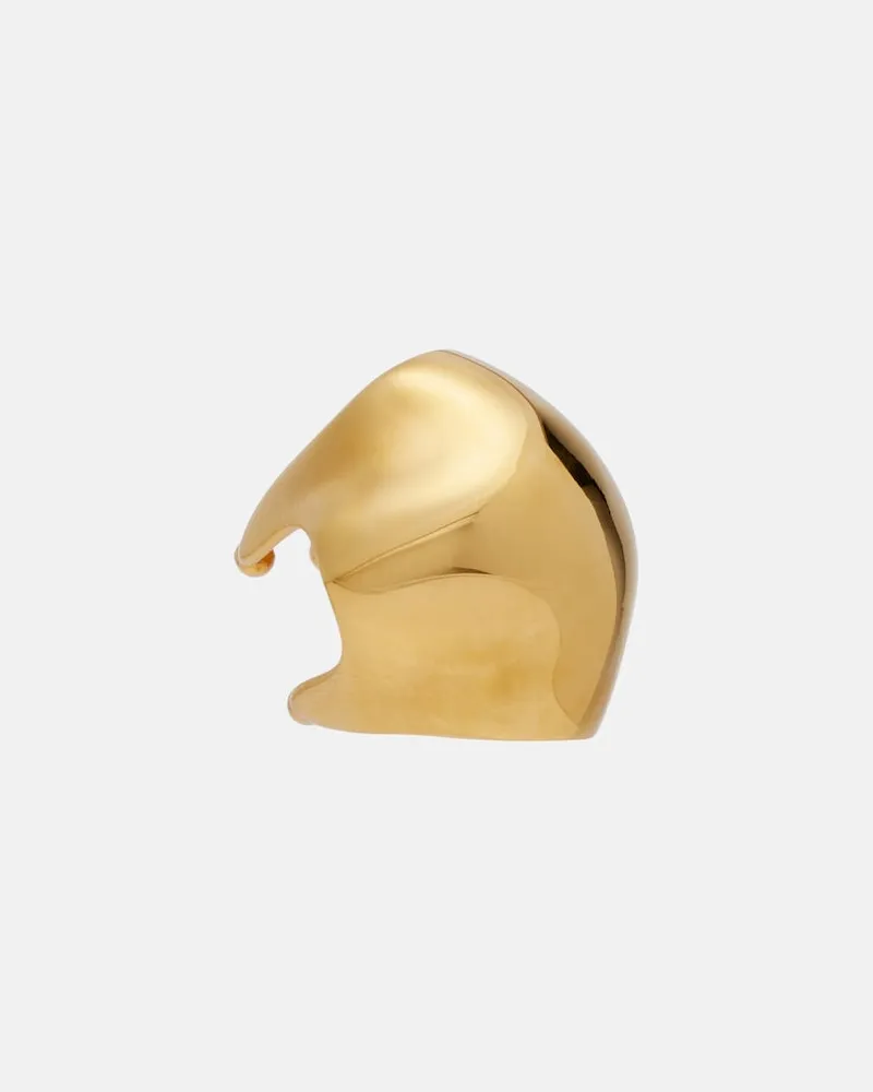 KHAITE Orecchino Ear cuff Lotus bagnato in oro Oro