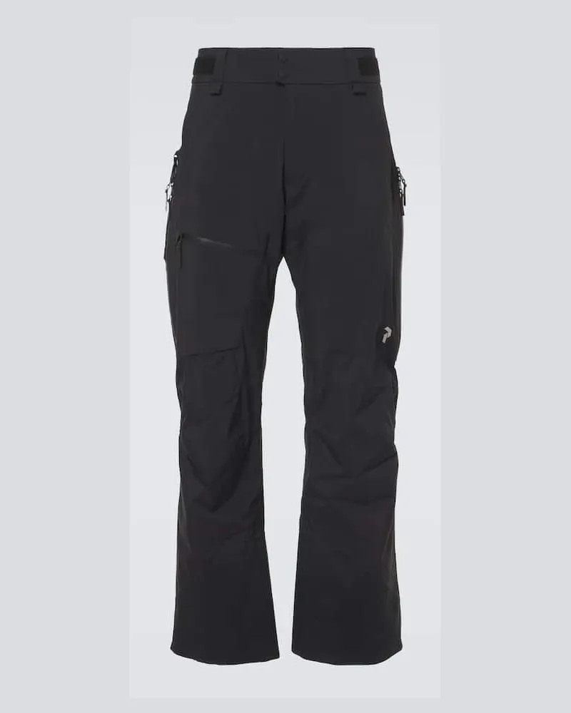 Peak Performance Pantaloni da sci Alpine in Gore-Tex 2L Nero