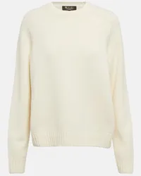 Loro Piana Pullover Neo Parksville in cashmere Bianco