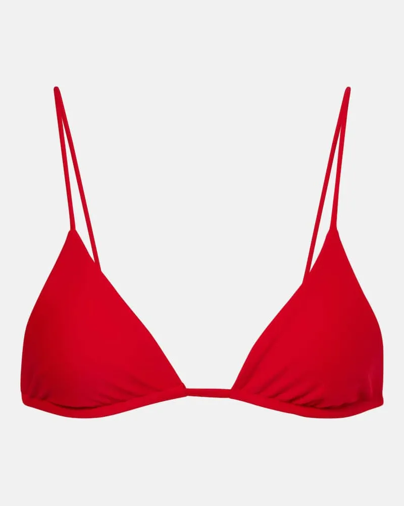 JADE SWIM Top bikini Via Rosso