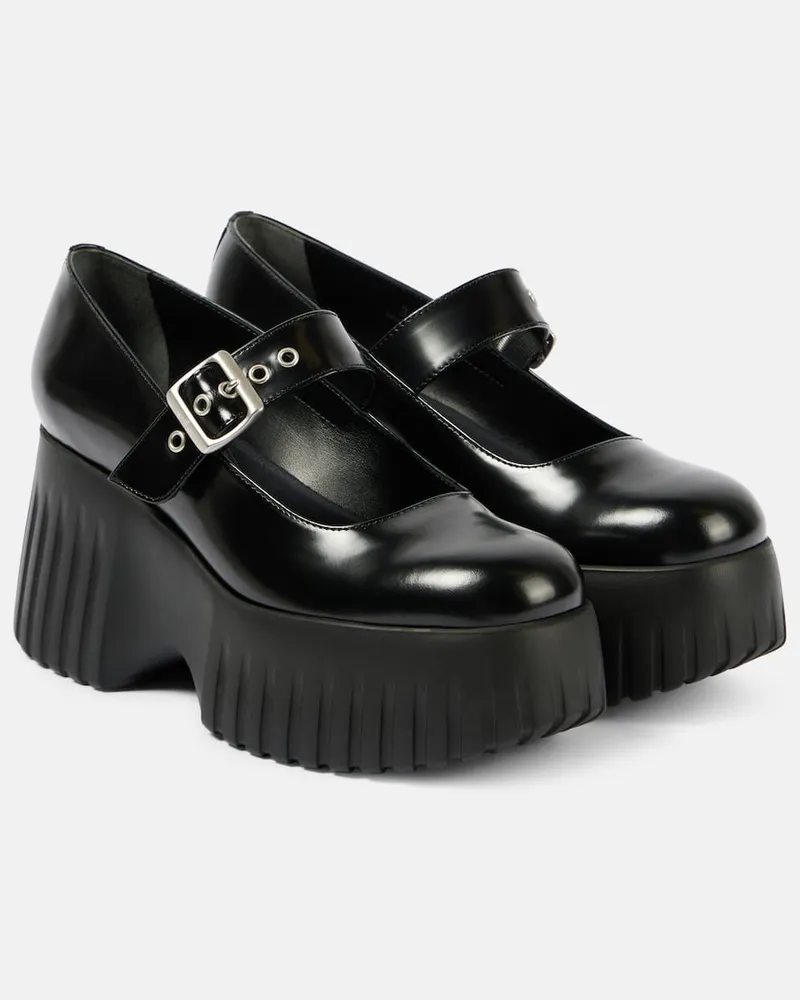 Hogan Pumps Mary Jane Janeiro in vernice Nero