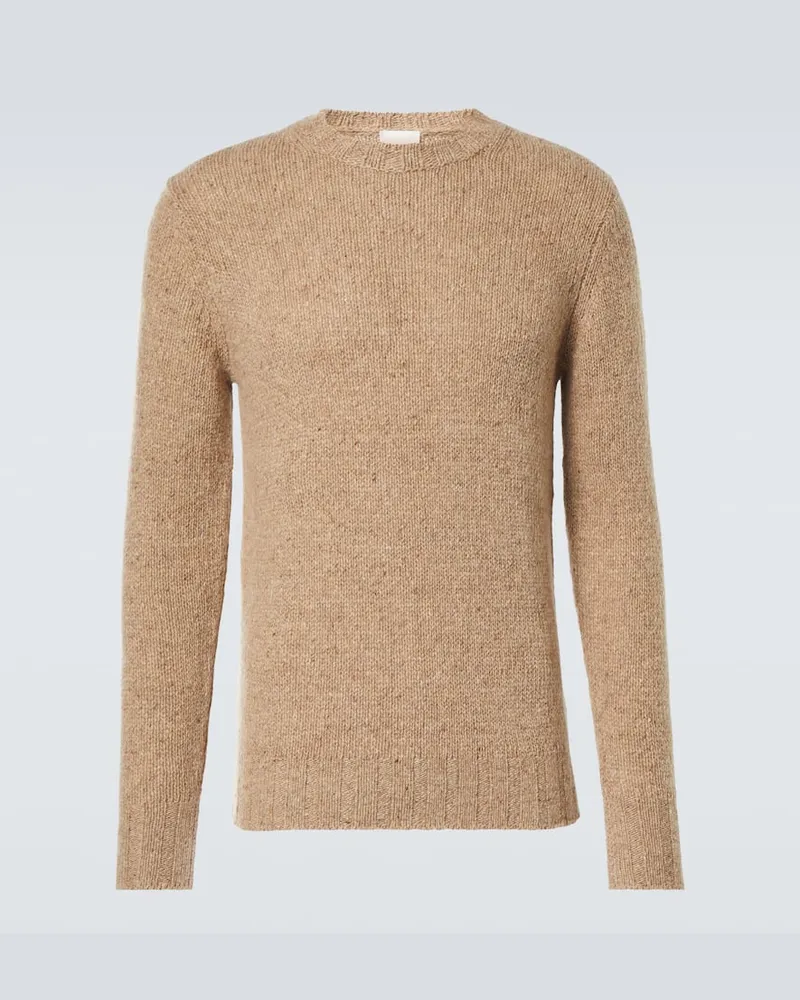 ALLUDE Pullover in cashmere Marrone