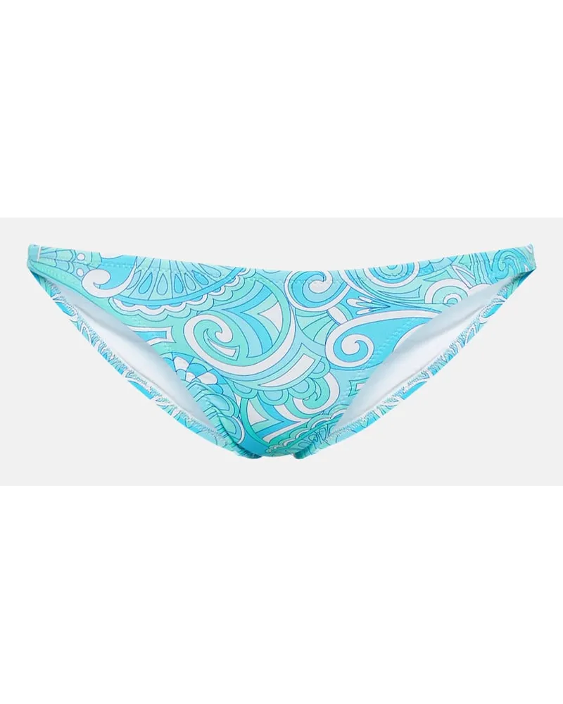 Melissa Odabash Slip bikini Alba a vita bassa Blu