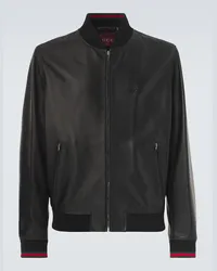 Gucci Bomber in pelle Nero