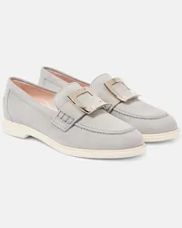 Roger Vivier Mocassini Viv' Rangers in pelle Grigio