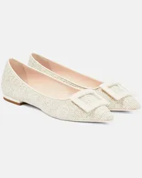 Roger Vivier Ballerine Gommettine Beige