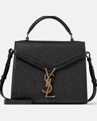 Saint Laurent Borsa Cassandra Mini in pelle Nero