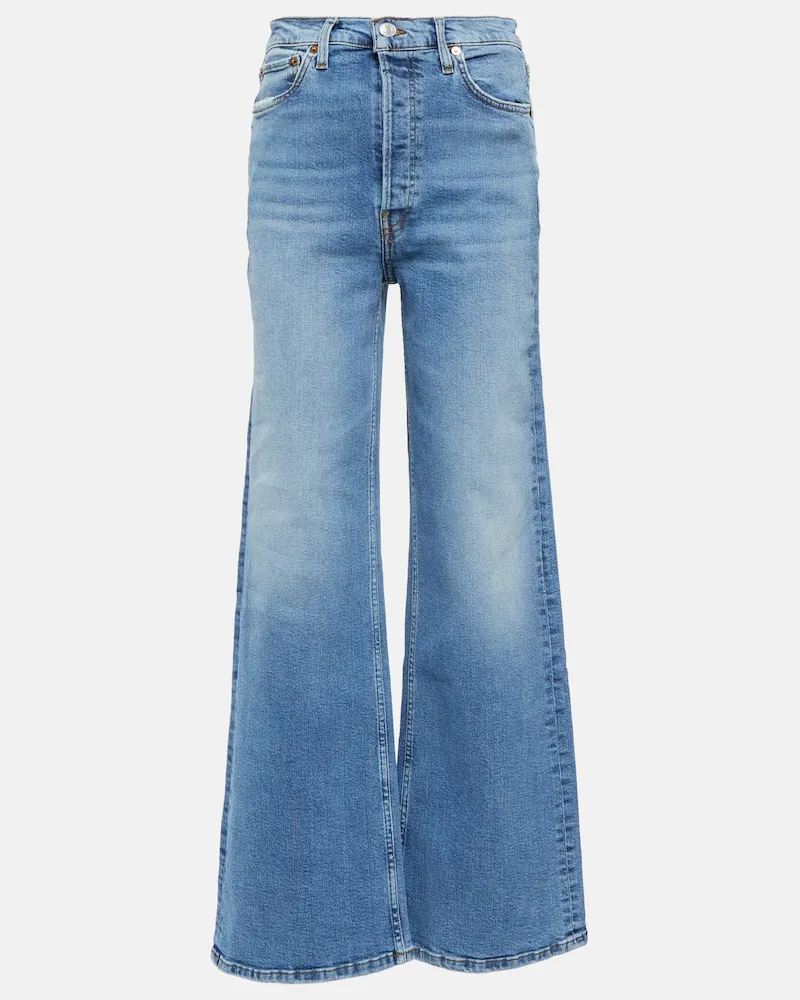 RE/DONE Jeans anni â70 a vita alta Blu