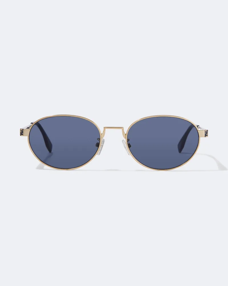 Fendi Occhiali da sole Fendi Sky ovali Oro