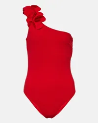 Karla Colletto Costume intero monospalla Tess Rosso