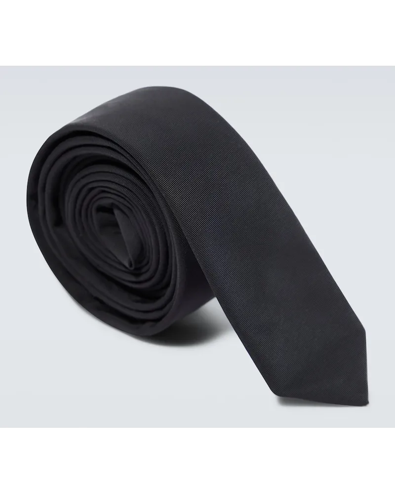 Valentino Garavani Cravatta VLogo Signature Nero