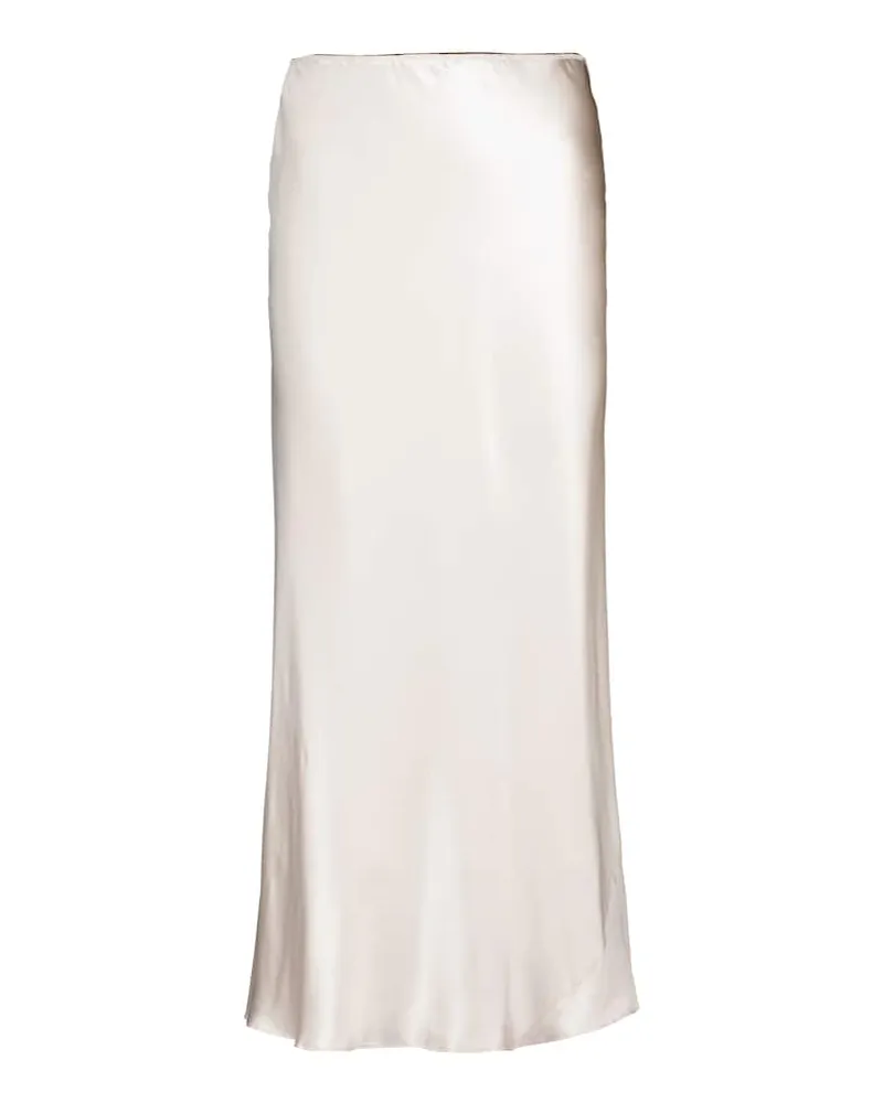 Dorothee Schumacher Gonna Sense of Shine in seta Bianco