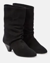 Isabel Marant Stivaletti Reachi in suede Nero