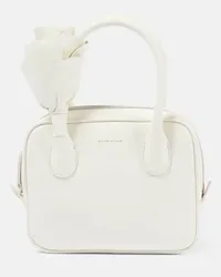 Magda Butrym Borsa Brigitte Small in pelle Bianco