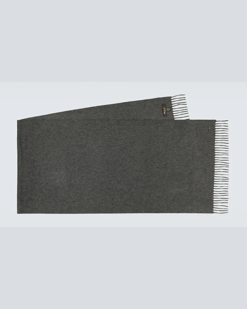 Loro Piana Sciarpa in cashmere Grigio