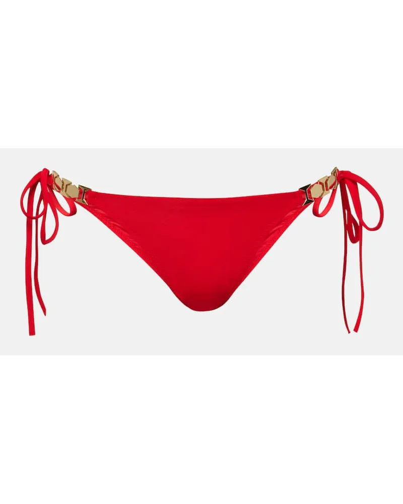 Melissa Odabash Slip bikini Anguilla Rosso