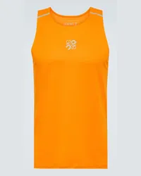 Loewe On - T-shirt Active in jersey con logo Arancione