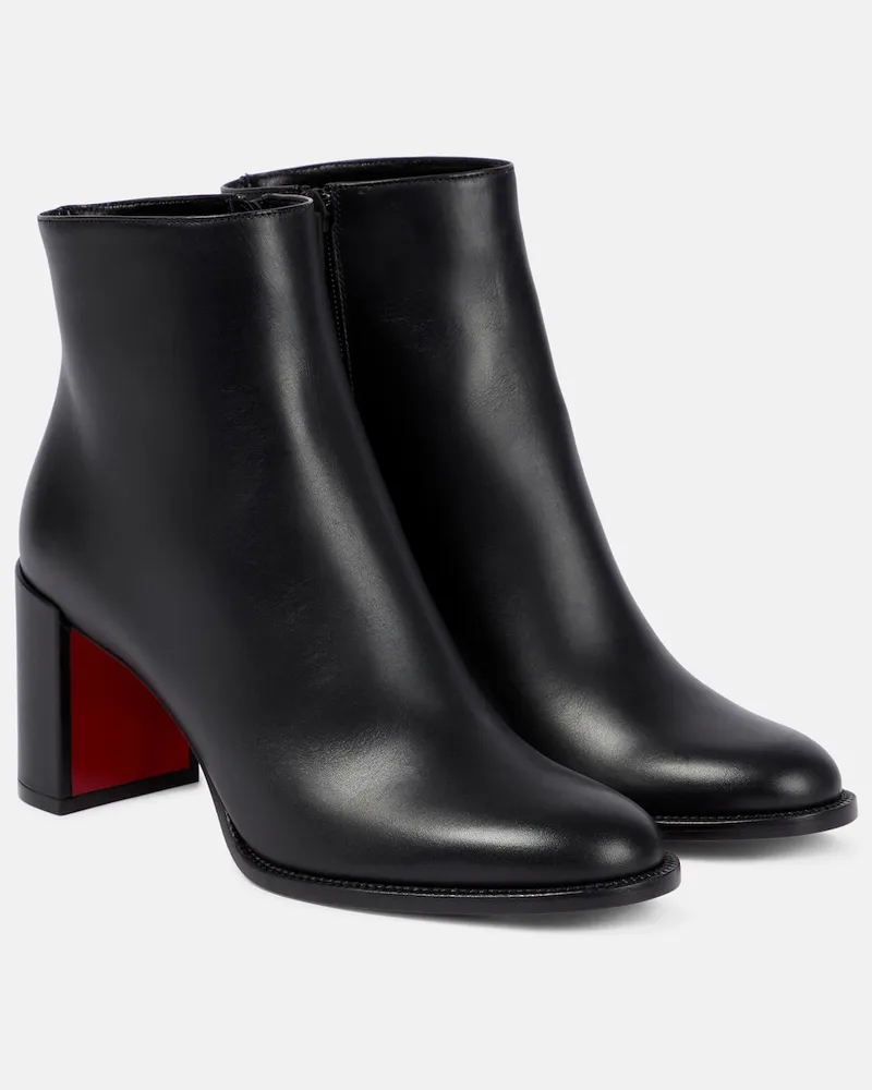 Christian Louboutin Stivaletti Adoxa 70 in pelle Nero