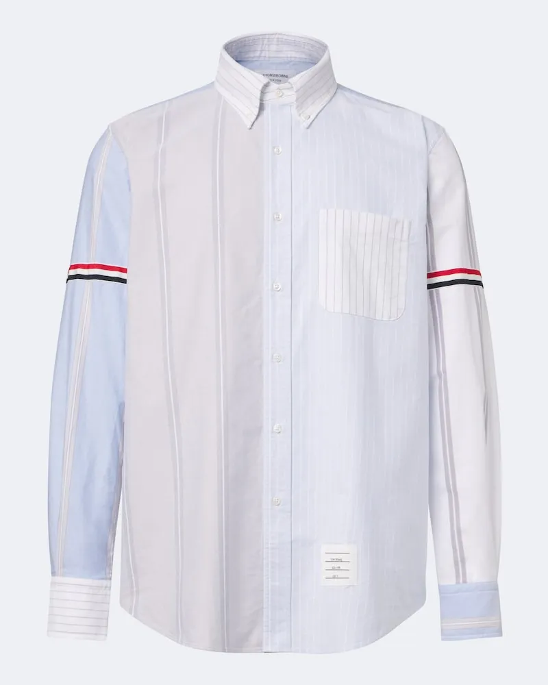 Thom Browne Camicia in cotone Multicolore
