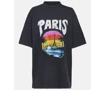 T-shirt Paris Tropical in cotone