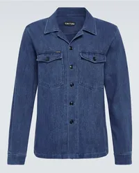 Tom Ford Camicia di jeans Blu