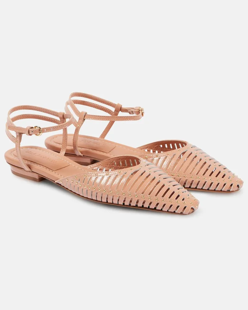 Ulla Johnson Ballerine Violette in pelle Beige
